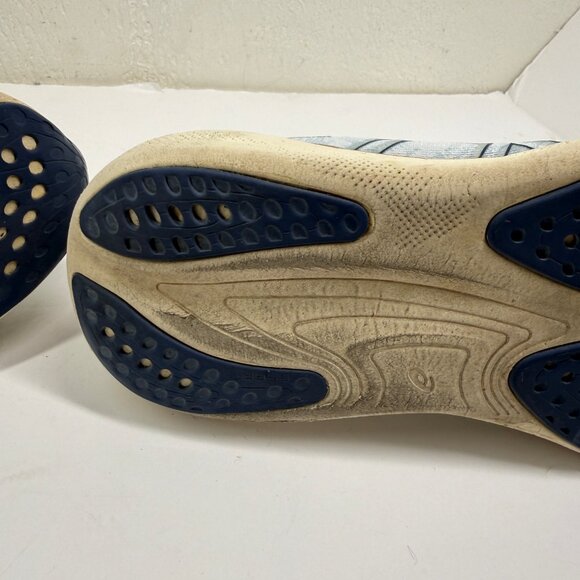 Asics Womens Gel Nimbus 25 Running Shoes Light Blue Mesh Performance Wear Size 8 - Picture 14 of 16